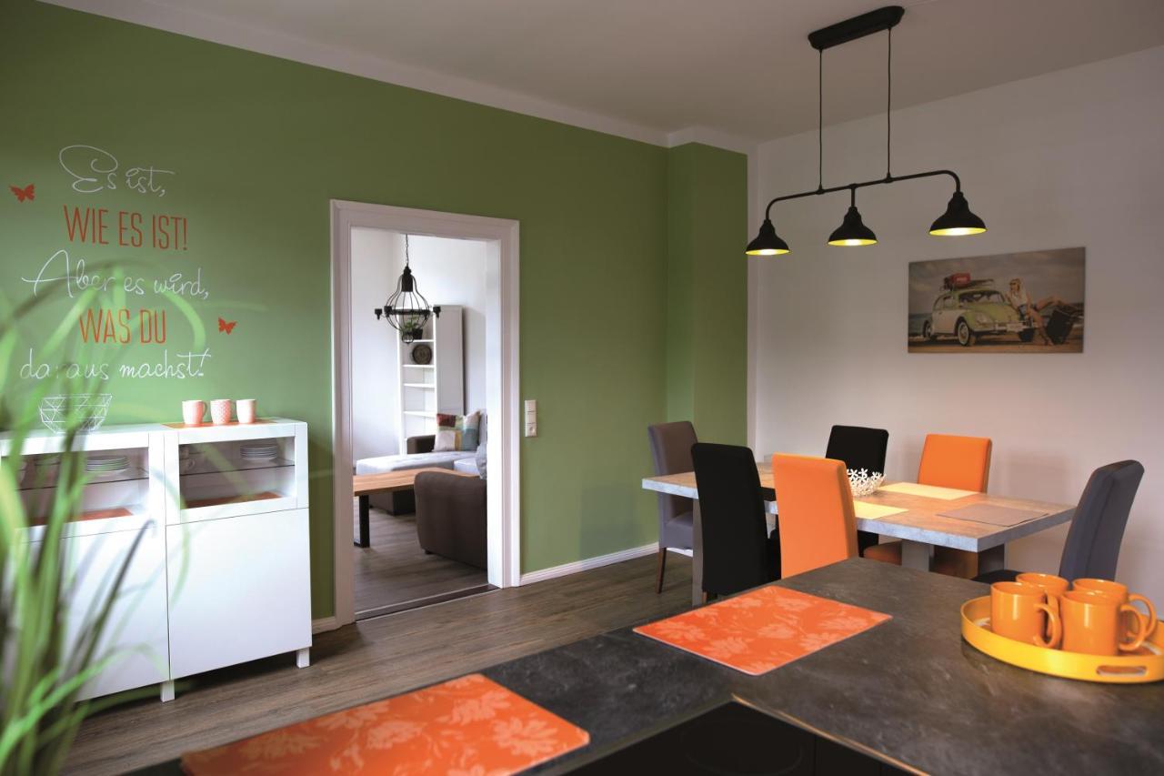 Ferienwohnung Im Bahnhof Luegde Ngoại thất bức ảnh